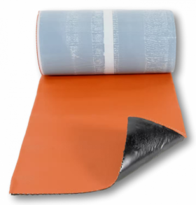 AlphaFlex Flat loodvervanger 30 cm x 10 meter rood - glad