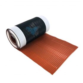 Ondervorst ALU rood 30 cm x 5 m