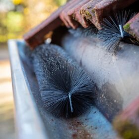 Dakgootborstel ø120mm x 1 meter