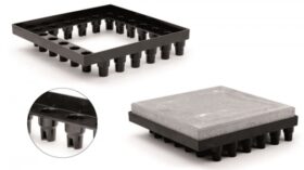 Tegelbladvanger 30x30cm