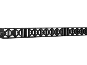 Ventilerende panlat 1 meter zwart